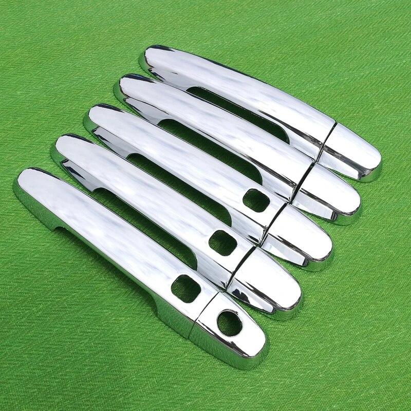 Chrome Door Handle Cover Trim Set for Toyota RAV4 30 XA30 2006 2007 2008 2009 2010 2011 2012 RAV 4 Car Accessories Stickers