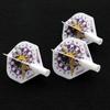 CUESOUL Dart Flights TERO System AK4 Standard Shape Heat Transfer Pattern 3 Pieces White
