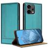 For Oppo Reno14 5G (China)/Oppo Reno14 5G (Global) Case L-Shaped Grid Pattern Leather Stand Phone Cover with Card Slots