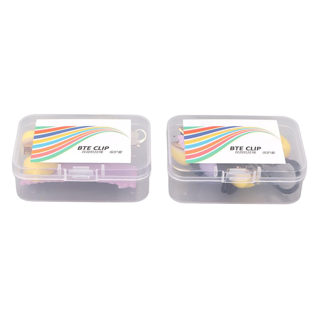 Hearing Aid Clip Prevent Lost Protective Stylish Single Ear Binaural Hearing Aid Lanyard with Hairpin for Child Seniors