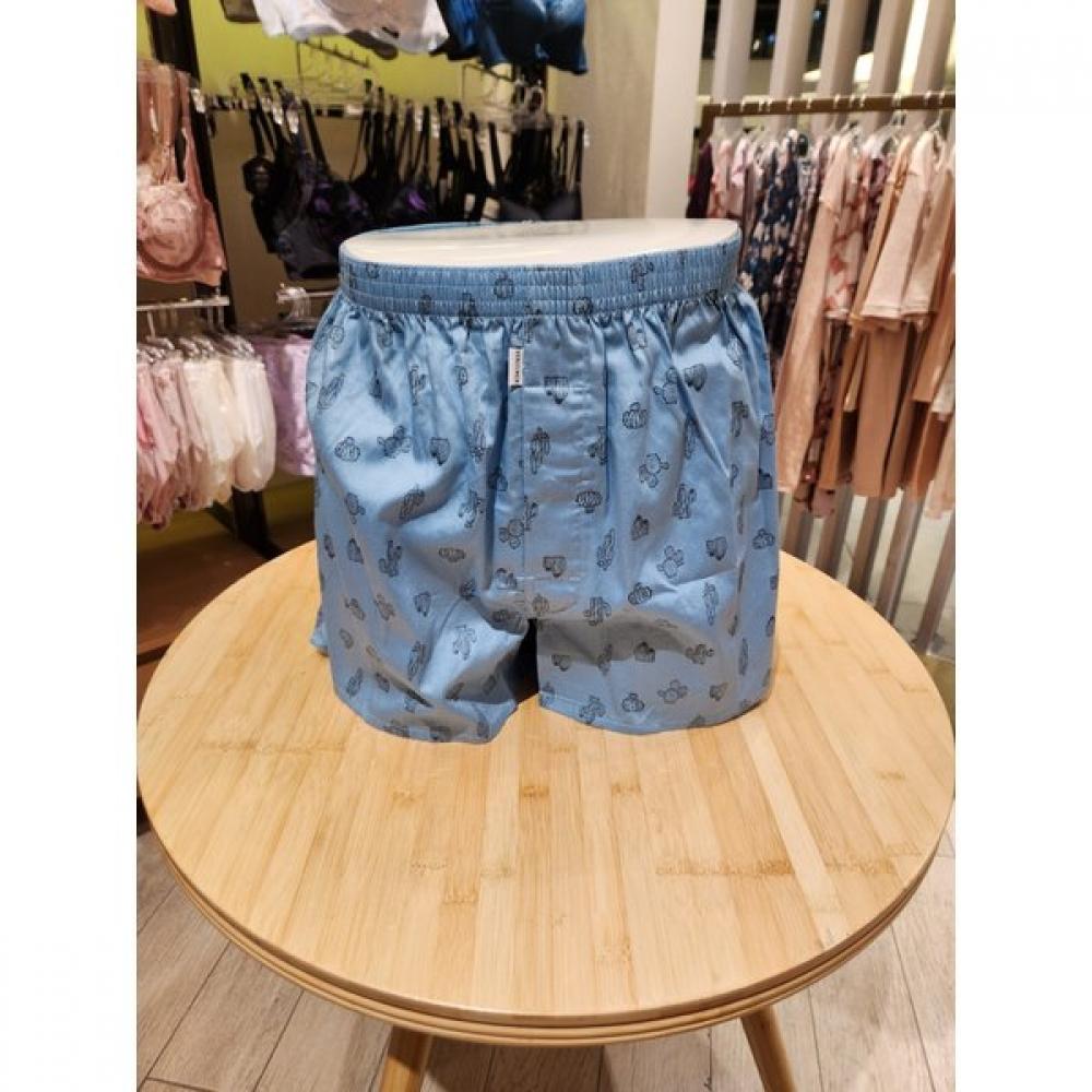 

VenuS Men S cactuS Print Trunk Panty 2 Pack Set Vmp1874mtor mint/orange/110