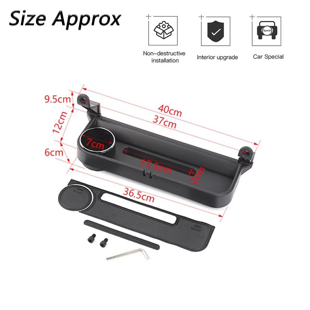 Front Passenger Grab Handle Extension Storage Box Organizer Cup Holder for Suzuki Jimny JB64 2019-2026 Interior Car Accessories