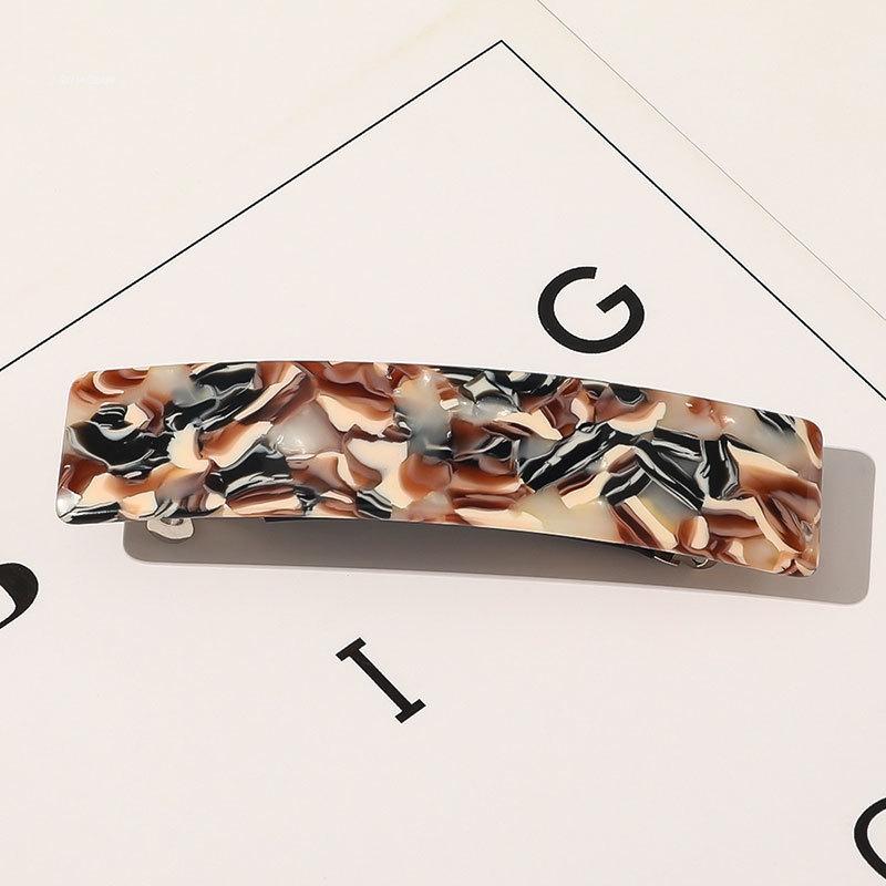 Vintage Hair Clips for Women Hair Barrettes Elegant Colorful Hair Clips Girls Hairclip Hair Accessories Acetate Hairpin  New