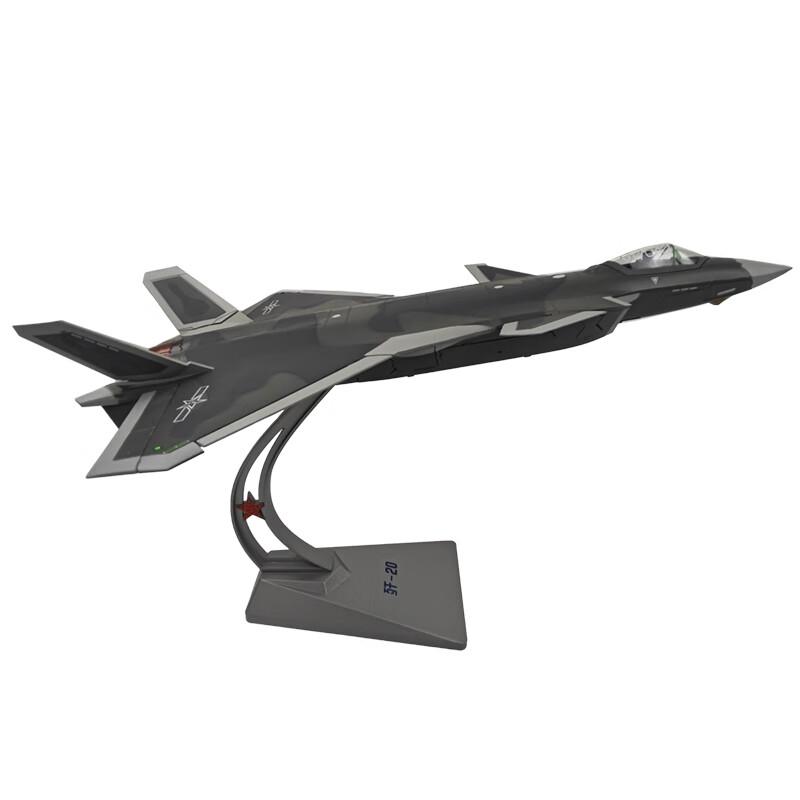 J-20 Stealth Fighter Alloy Model