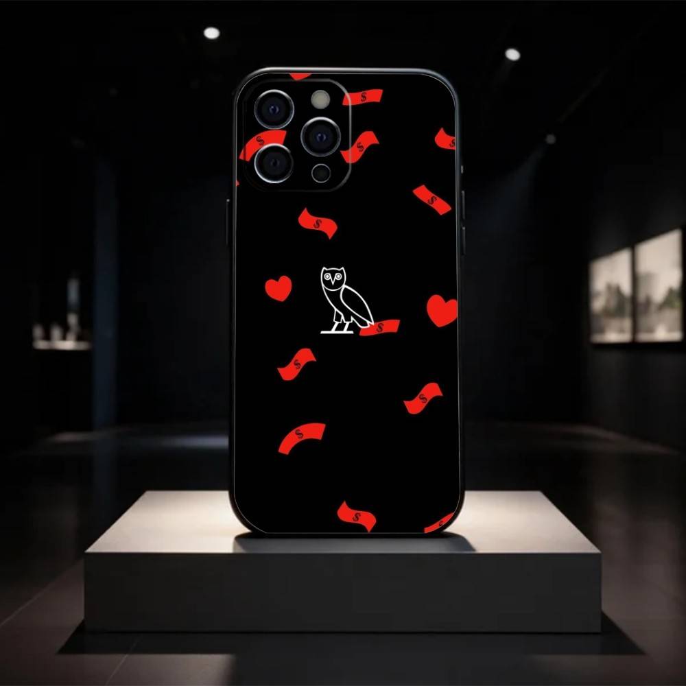 Drake O-OvO OWL Phone Case Silicone Soft For IPhone 17 16 15 14 13 12 11 X XR Plus Pro Max Plus