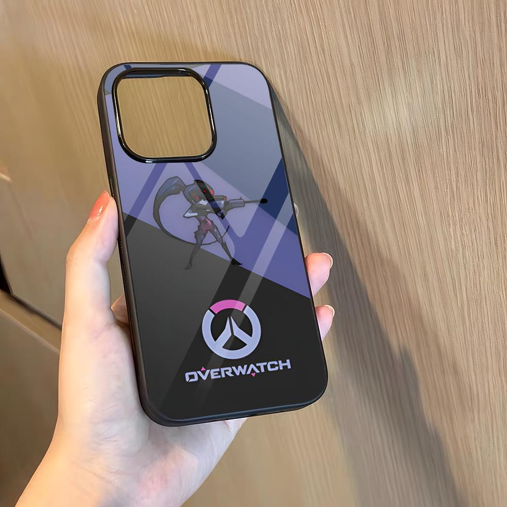 

O-Over-watchS Phone Case For 17 Pro Max Iphone 16 Plus 15 Pro Max 14 12 11 13 Mini X Xs XR PC+TPU Cover iPhone 12 Pro