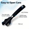 One-piece Quick and Convenient Stainless Steel Can Opener — A Multifunctional Kitchen Tool.