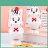 Bow Cartoon Cute White Rabbit Wind Up Toy For Kids Learning And Playtime