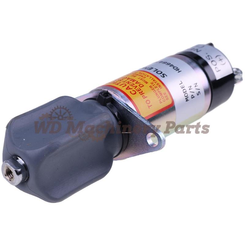 Shutoff Solenoid 1504-12A7U1B1 SA-3527-T 12VDC for Yanmar Engine 2 Terminals