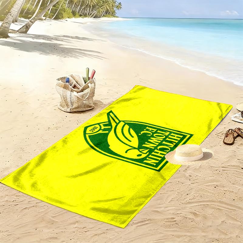 Norwich City F.C. Druck Strandtuch, Großes Weiches Schnelltrocknendes Handtuch für Strand Camping Schwimmen