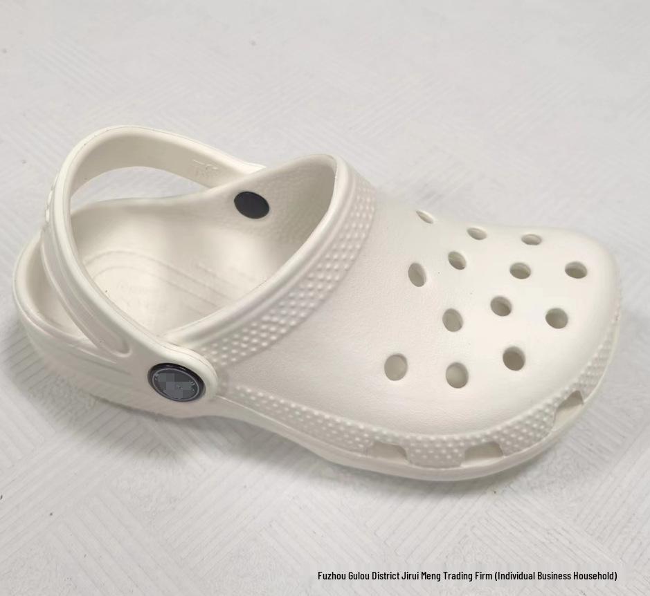 

Детские классические клоги-звездочки - Нескользящие пляжные сандалии для родителей и детей 34/35 (21.5cm) белый