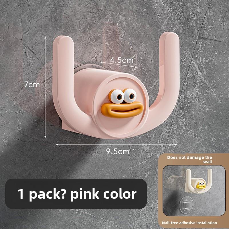 Bez wiercenia Wiszący na ścianie Bezszwowy Wielofunkcyjny Haczyk na drzwi szafki łazienkowej/akademickiej