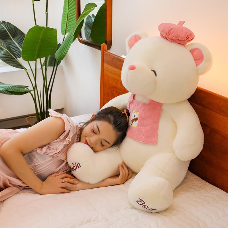 Adorable Plush Teddy Bear Toy Soft Companion For Girls Perfect Birthday Gift