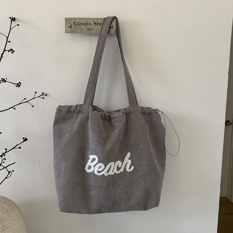 Fashion Personality Simple Casual Niche Design Shoulder Tote Bag 2025 Autumn New Women's Large-capacity Bag