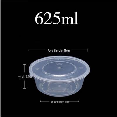 Contenants alimentaires ronds jetables Xinyunfa 625 ml