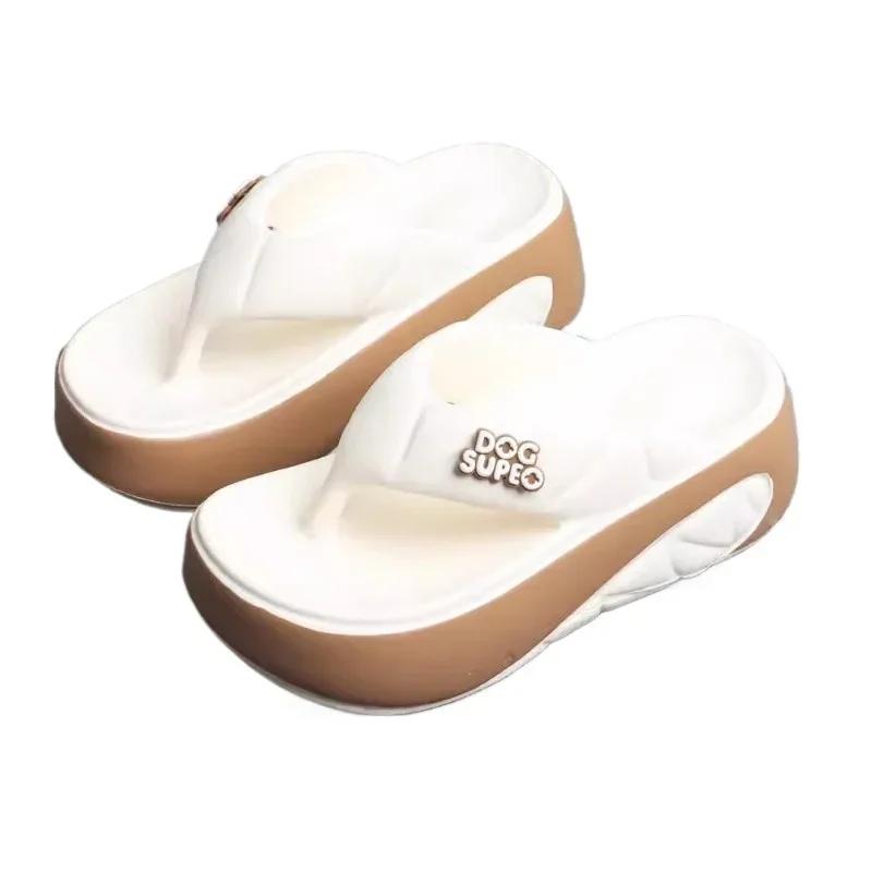 Women's Shoes 2025 Brand Pinch Toe Women's Slippers Fashion Best Seller Beach Slippers Women Summer Outdoor Platform Slippers
