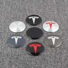 Car Sticker 2025 Hot 4pcs 56mm Tesla Hub Cap Center Cap Logo Stickers - Waterproof Durable Decals for Model 3/Y/S/X, Car Wheel P