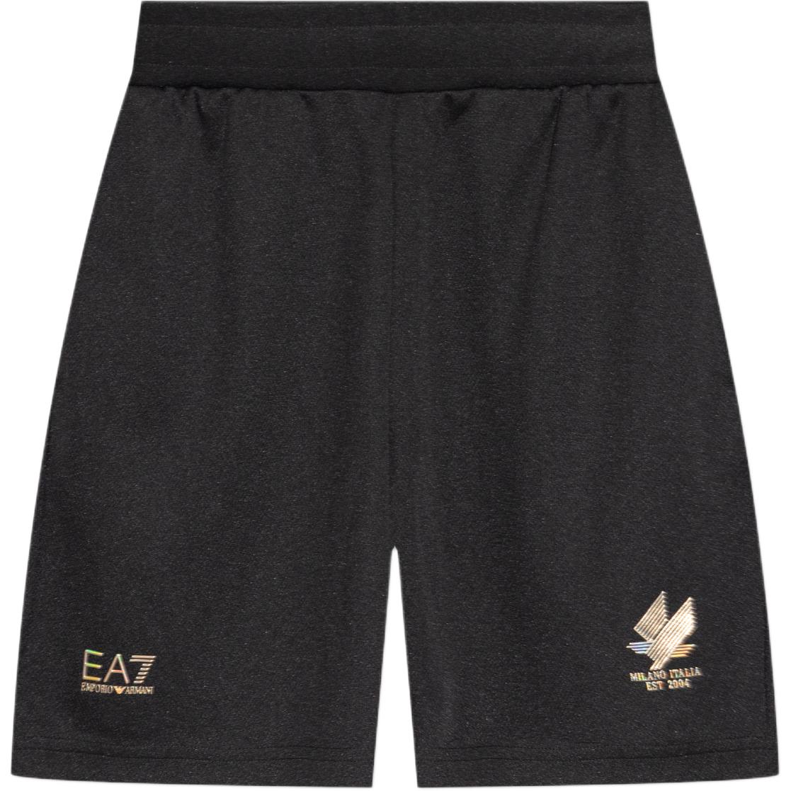 

Emporio Armani EA7 Осень/Зима 25 Логотип Принт Эластичный Пояс Повседневные Шорты Мужские шорты 7M001301-AF21420-UC001 XS