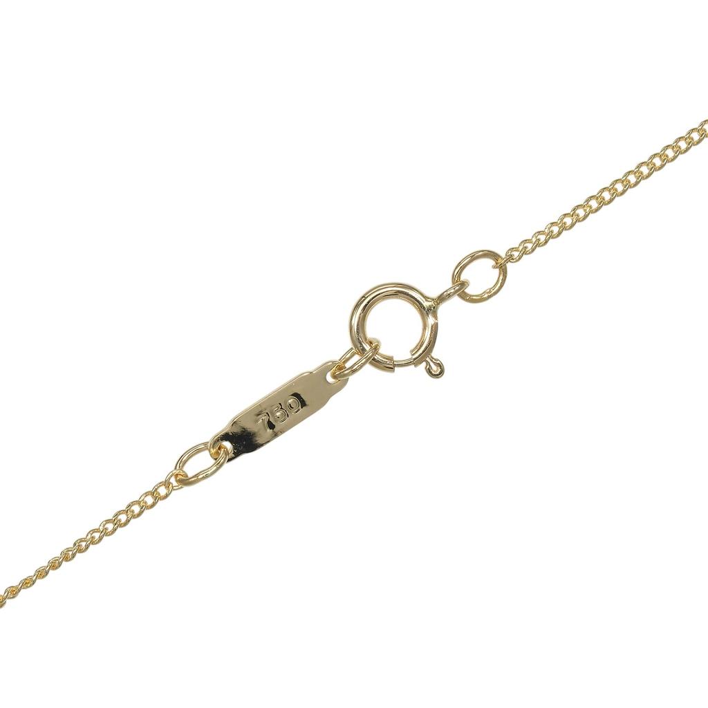 TIFFANY&Co. Blatt Halskette K18 Gelbgold 4,52g Damen Gebraucht