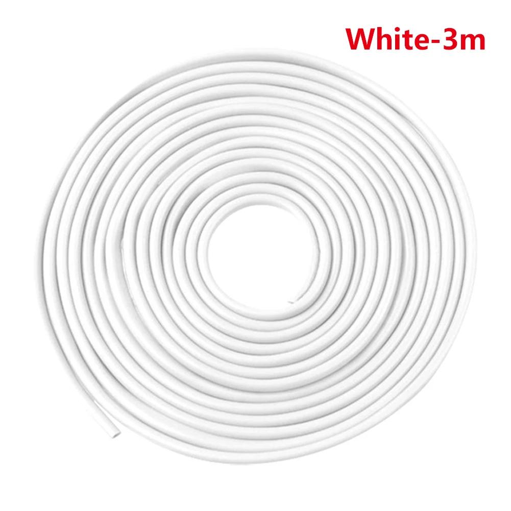5M Transparent Car Door Edge PVC Scratch Protector Strips Car Anti-collision Sealing Strip Door Anti-scratch Transparent Strip