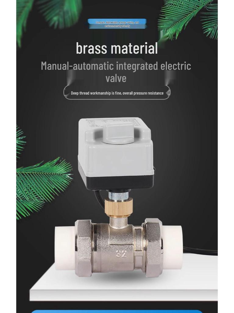 PPR Manuell-Automatisch Elektrisches Solar-Kugelhahn 220V für Leitungswasser