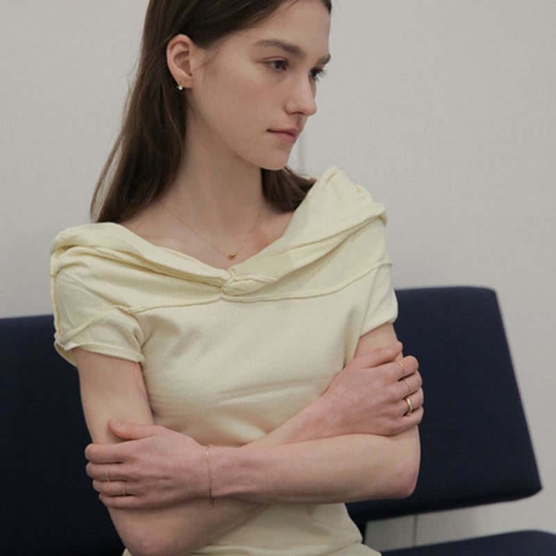 Modernlike 14k Gold-filled Silver Cast Line Freshwater Pearl Earrings