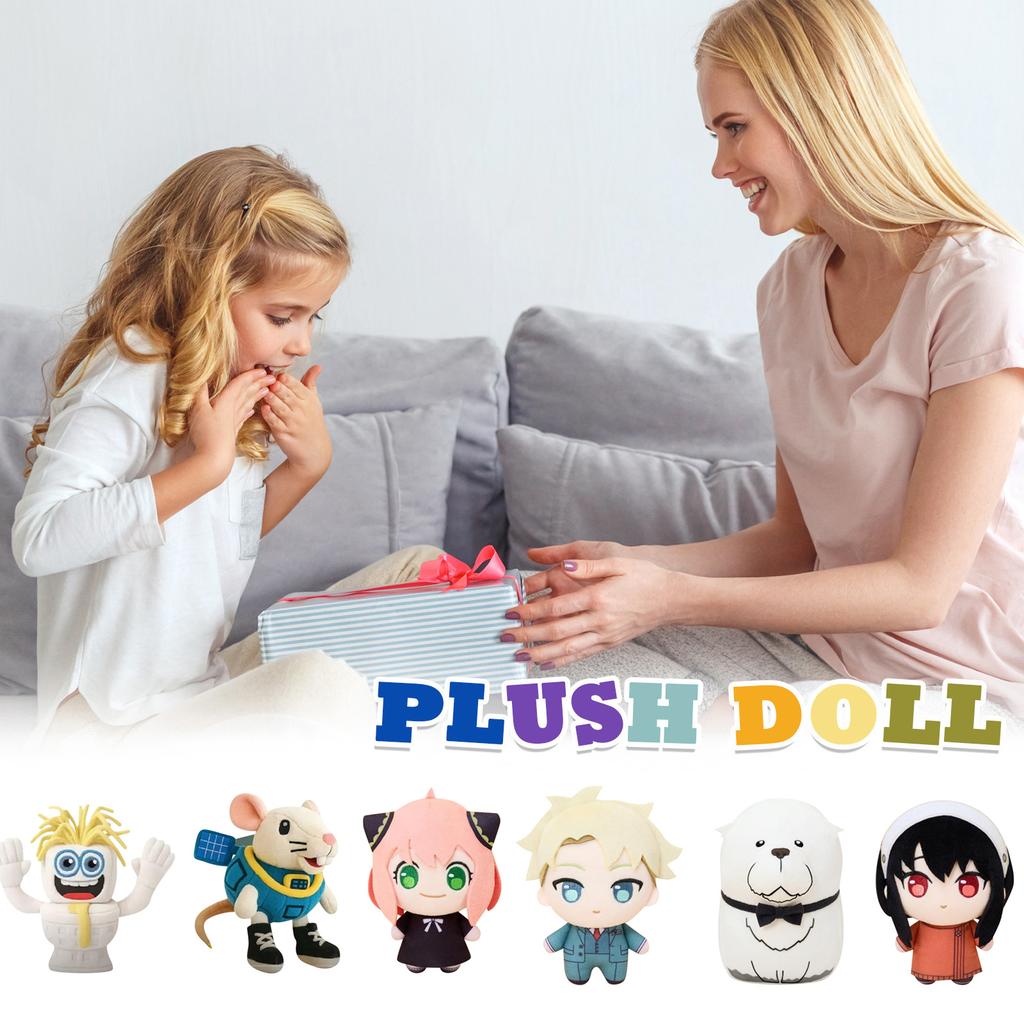 Plush Doll, Toy Gift, Cartoon , Children's Rag Doll, Children's Gift Pillow