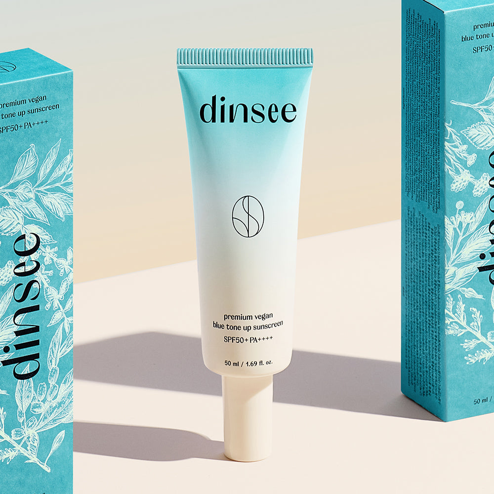 Dincee Premium Vegan Blue Tone-up Sunscreen 50ml (50ml+20ml)