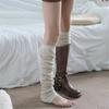 Stretch Leg Warmers Teens Girls Tube Socks Japanese JK Socks Footed Leggings