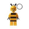 Luminous Keyring Mini Figurine - Bee Girl - 8 Cm - LEGO - Unisex