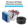 Mini Square Digital Voltammeter Voltammeter Ammeter Voltmeter Cymometer Three LED Display Voltage