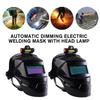 Welding Mask Auto Darkening Welding Helmet With Light Automatic Dimming Welding Mask For Mig Tig Cut Grind Welding Hood Helmet
