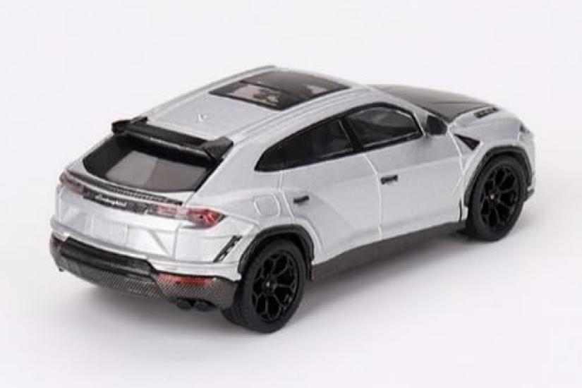 MINI GT Lamborghini Urus Performance Grigio Nimbus Finished Product 1/64 (Gray) (Left-Hand Drive)