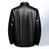Men's Premium Sheepskin Stand Collar Moto Leather Jacket