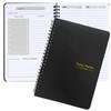 Weekly English Planner: 52-Week Cross-Border Spiral Notebook