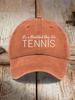 Men's and women's love printed retro baseball cap, old washed sunshade sunscreen adjustable cap
