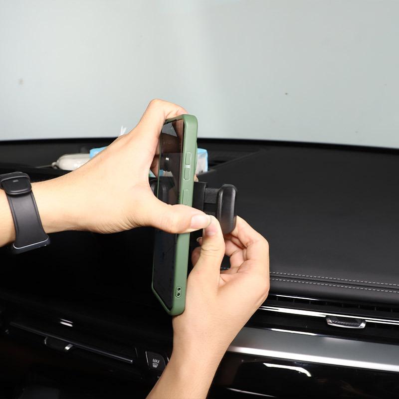 For BMW X1 U11 -2024 Central Control Navigation Phone Holder Storage Box Phone Holder Tray Car Accessories