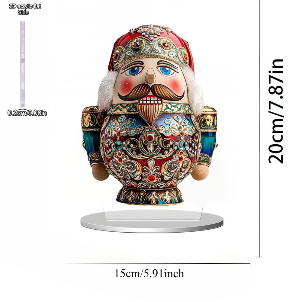 2D Flat Acrylic Dragon Decoration, Indoor and Outdoor Decoration - No Battery/electricity Required, Free Day Decoration, Shop Decoration, Durable