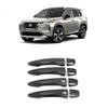 Carbon Fiber 8X Door Handle Cover Trim For Nissan Rogue X-Trail 2021 2022