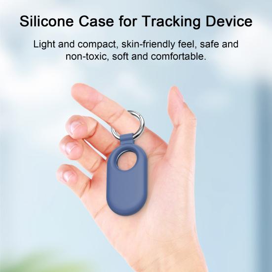 

Защитный чехол для локатора Ультра-мягкий силиконовый водостойкий противоударный защитный чехол на 360 градусов для Galaxy SmartTag 2