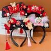 Schlangenjahr Chinesischer Stil Kopfschmuck Blume Hanfu Kopfschmuck Neujahrs Haaraccessoires