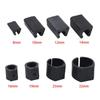 U Shaped Tilt Floor Protector Floor Glides Furniture Feet Anti-Front Damper Stool Pipe Clamp Chair Leg Pad Tube Rear Pad