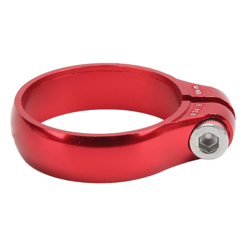 34,9 mm Liga de alumínio Bicicleta Cadeado Selim Grampo Liberação rápida Mountain Bike Selim Clipe Vermelho