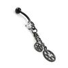 Les Trésors De Lily [I9132] - Body Piercing 'Déesse' gris