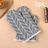 1pc Heat Resistant Insulated Kitchen Glove Thickened Oven Mitt for Baking Cooking and Microwave