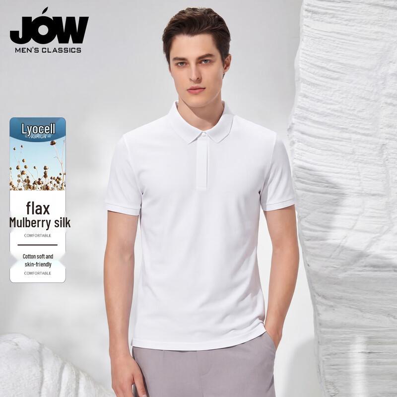 JOW Men's Light Luxury Breathable Polo Shirt
