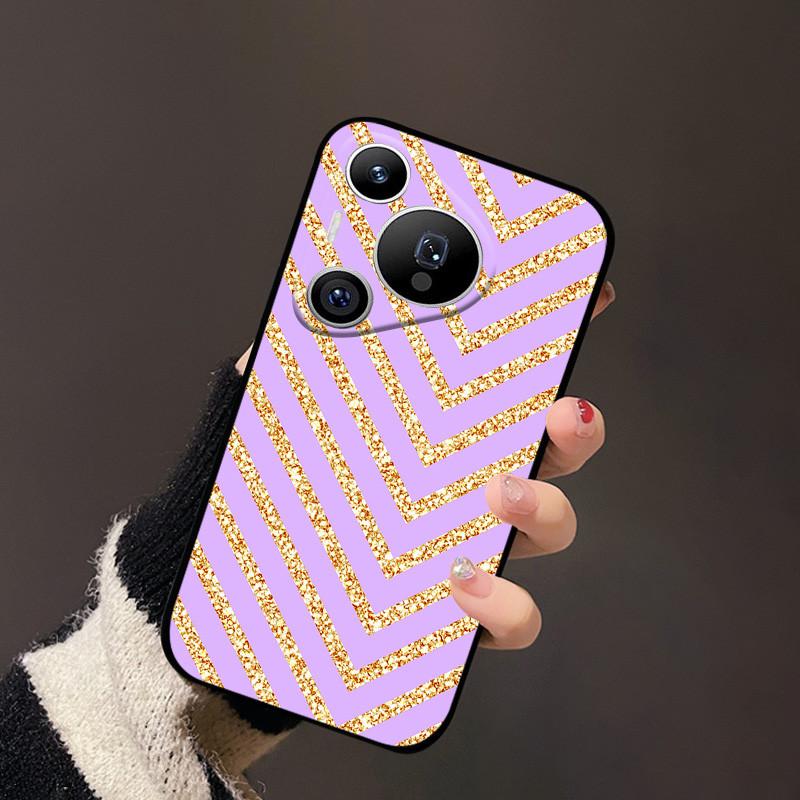 Für Huawei Pura 70 Hülle Schwarz Matt Niedlich Weich Silikon TPU Hüllen für Pura70 Pro Pura 70 Pro+ Plus Ultra Abdeckung Schutz Fundas