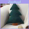 Holiday Christmas Tree Plush Pillow Soft Decor Cushion For Sofa And Bed