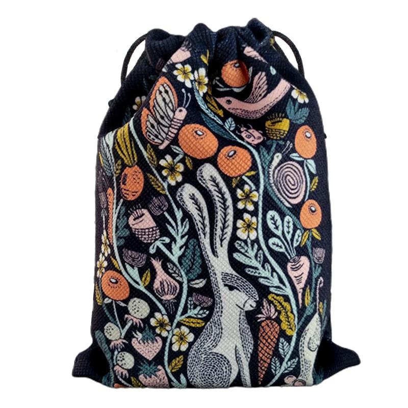 Tarot Storage Bag Colorful Printing Tarot Drawstring Storage Pouch 13x18cm Tarot Organizer Gift Bag Jewelry Pouch for Game Stone