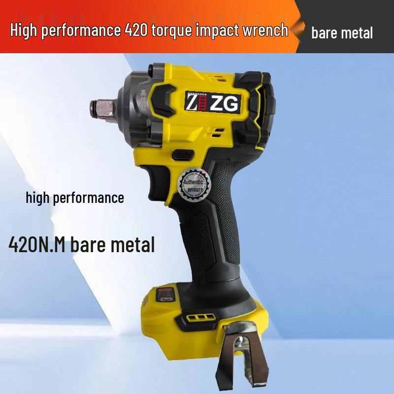 High-Power Brushless Electric Impact Wrench with Lithium Battery